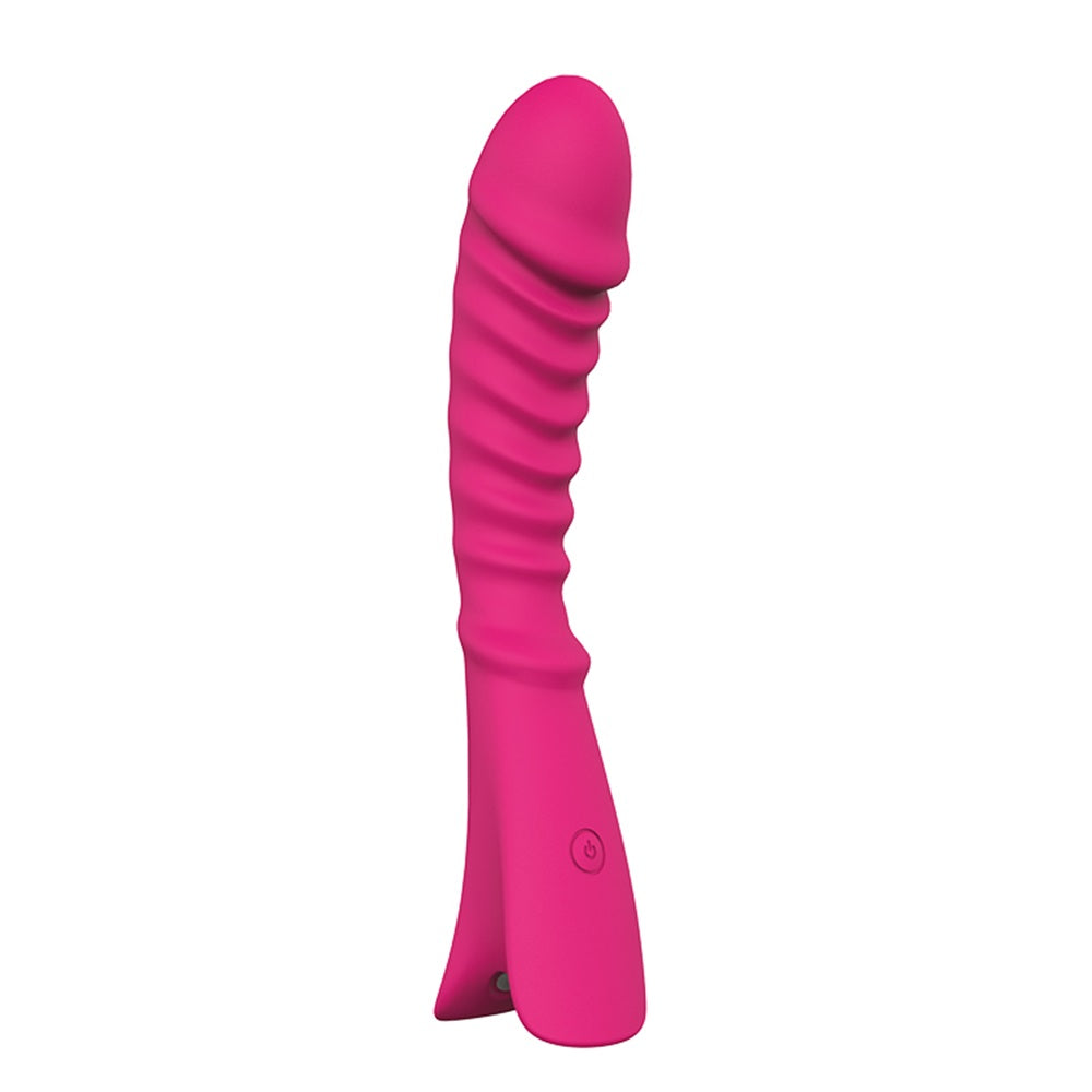 Räfflad Vibrator Baronessan - Lust & Kärlek