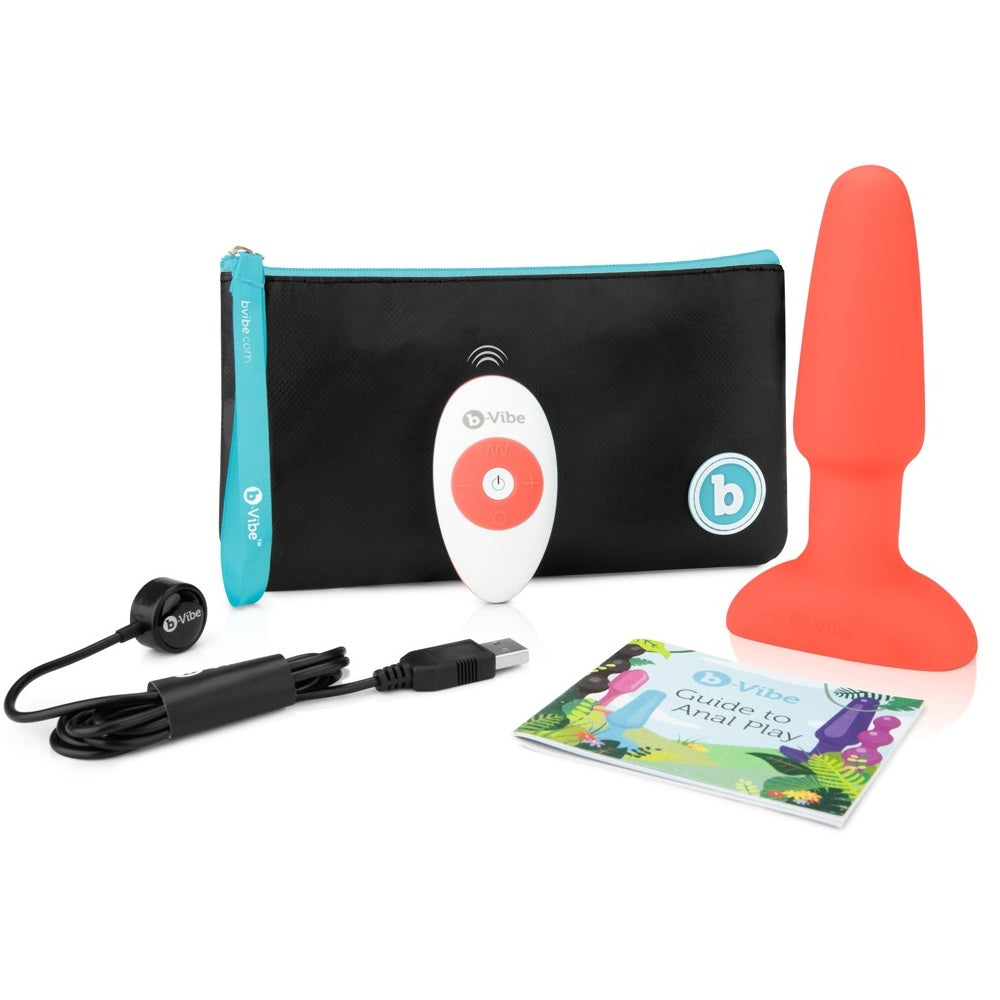 B-Vibe Rimming med Fjärrkontroll - Lust & Kärlek