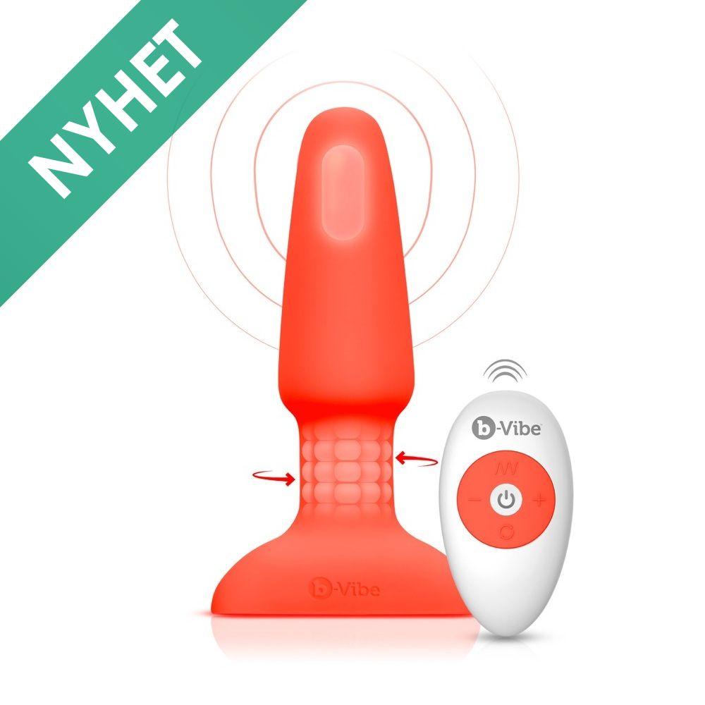 B-Vibe Rimming med Fjärrkontroll - Lust & Kärlek