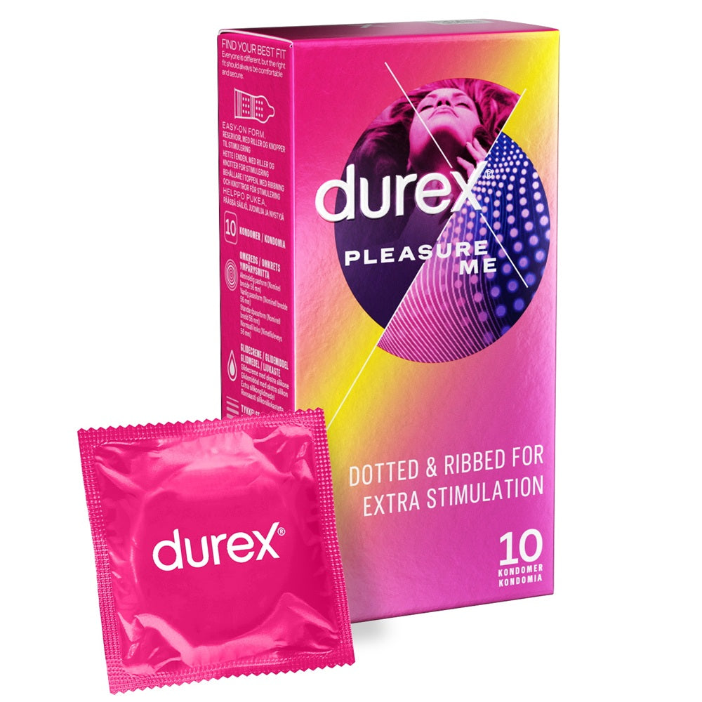 Durex Pleasure Me 10-pack - Lust & Kärlek