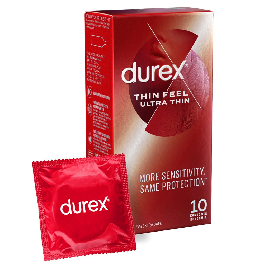 Durex Ultra Thin 10-pack - Lust & Kärlek