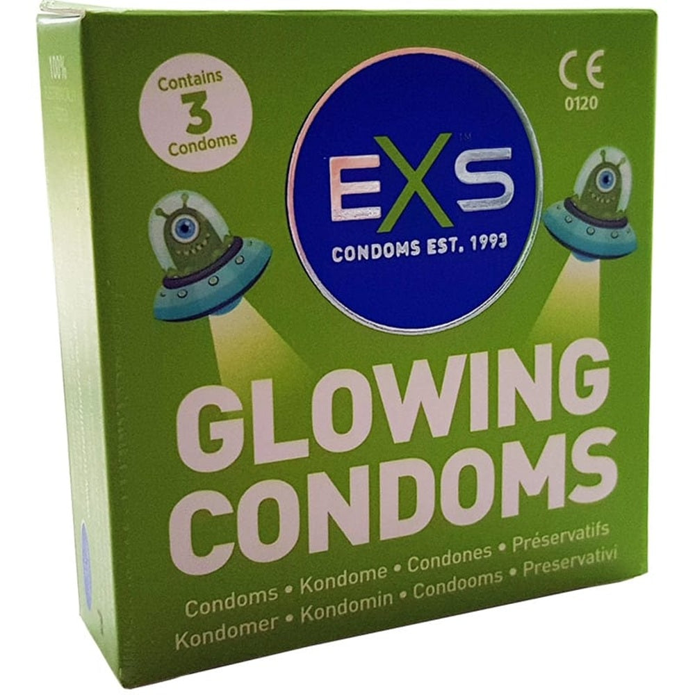 EXS Självlysande, 3-pack - Lust & Kärlek