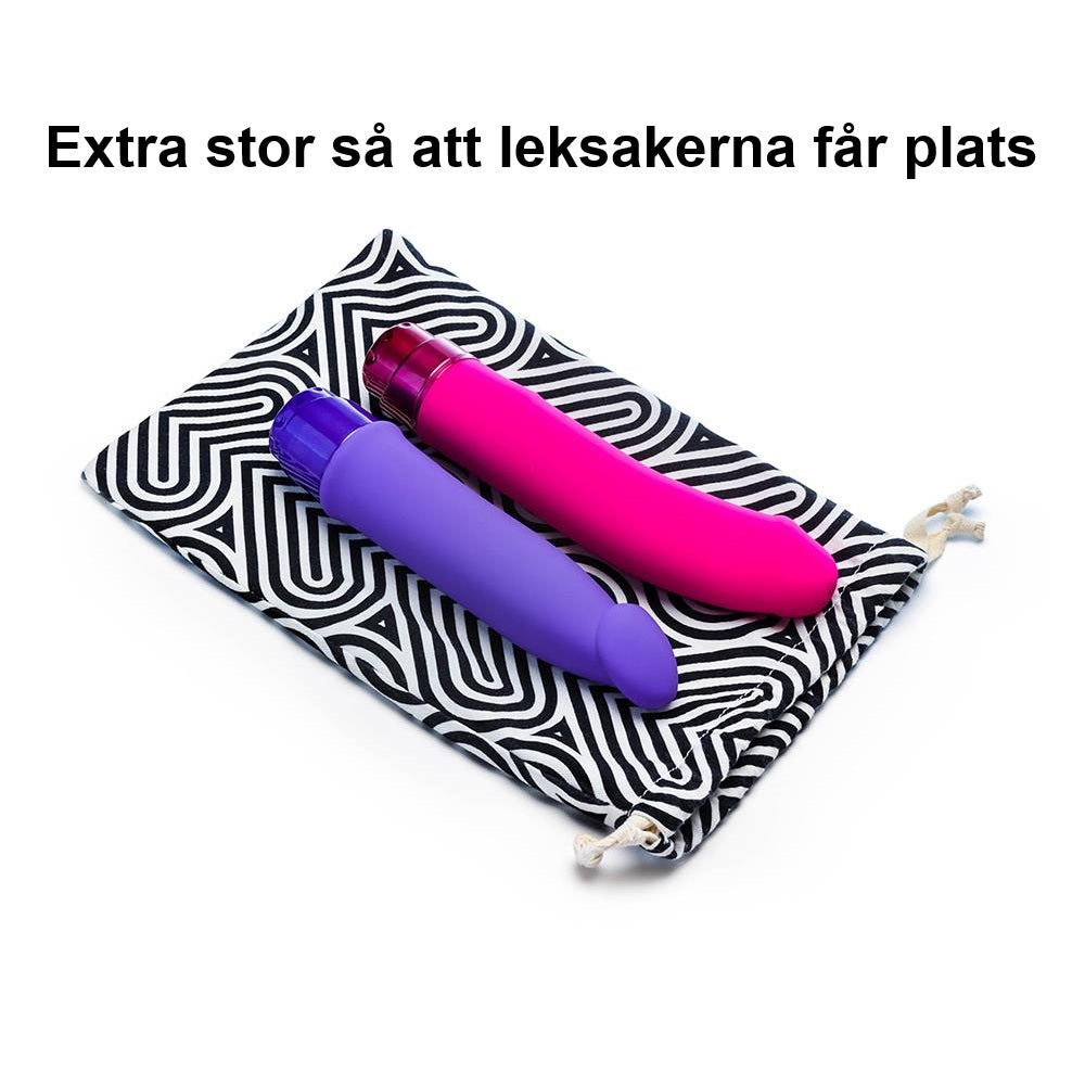 Förvaringspåse i Bomull - Lust & Kärlek
