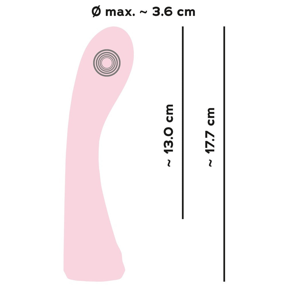 Rosa G-punkten med Touchsensor - Lust & Kärlek