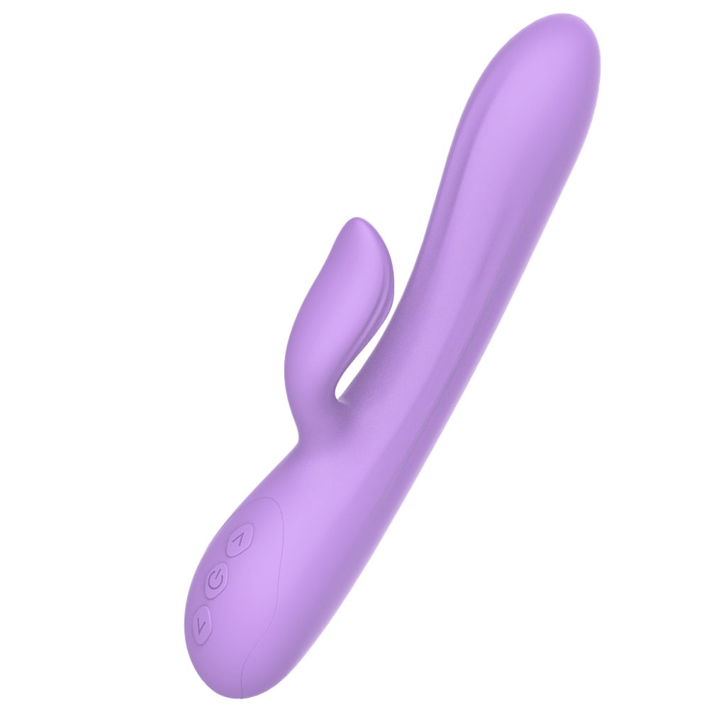 Lila Kaninvibrator