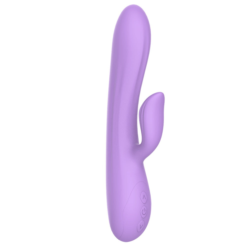 Lila Kaninvibrator