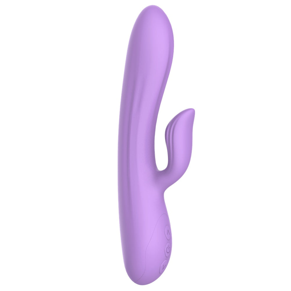 Lila Kaninvibrator