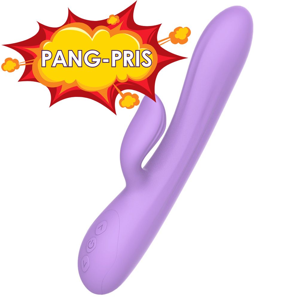 Lila Kaninvibrator