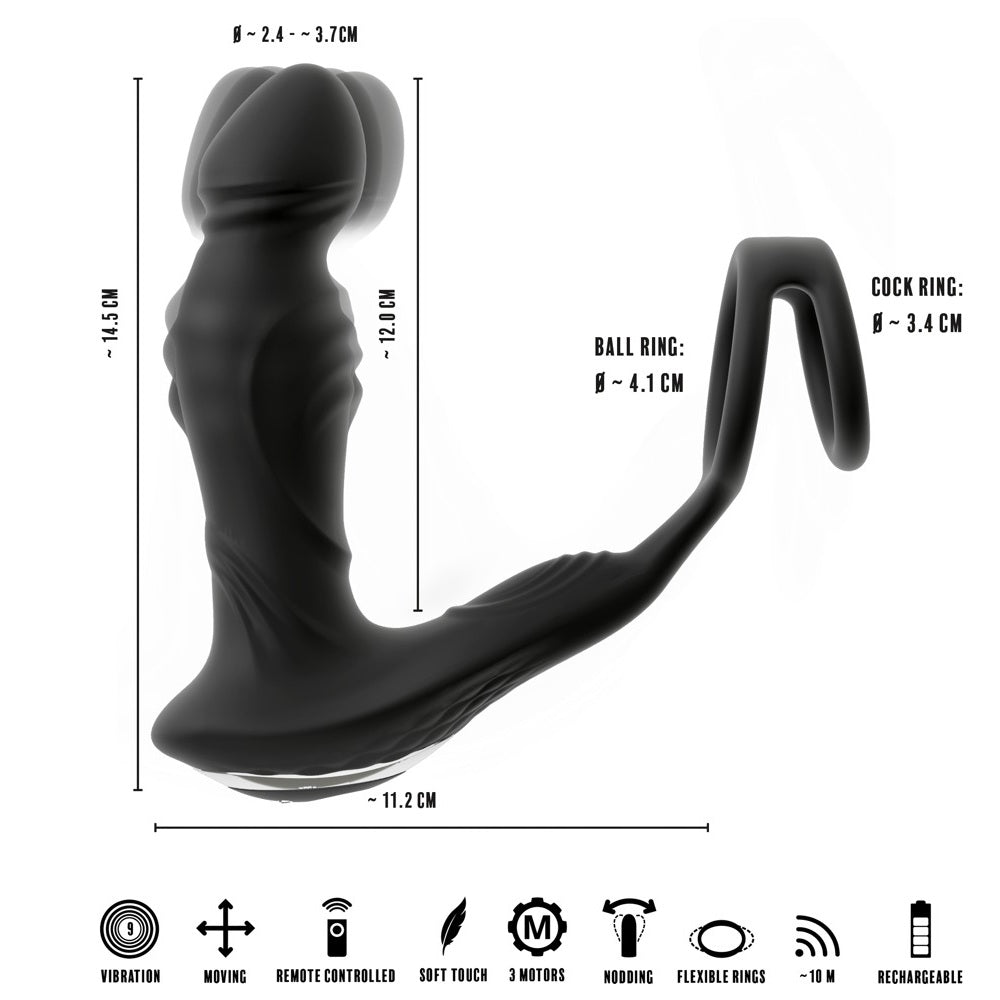 Prostatastimulerare med Nickande Funktion