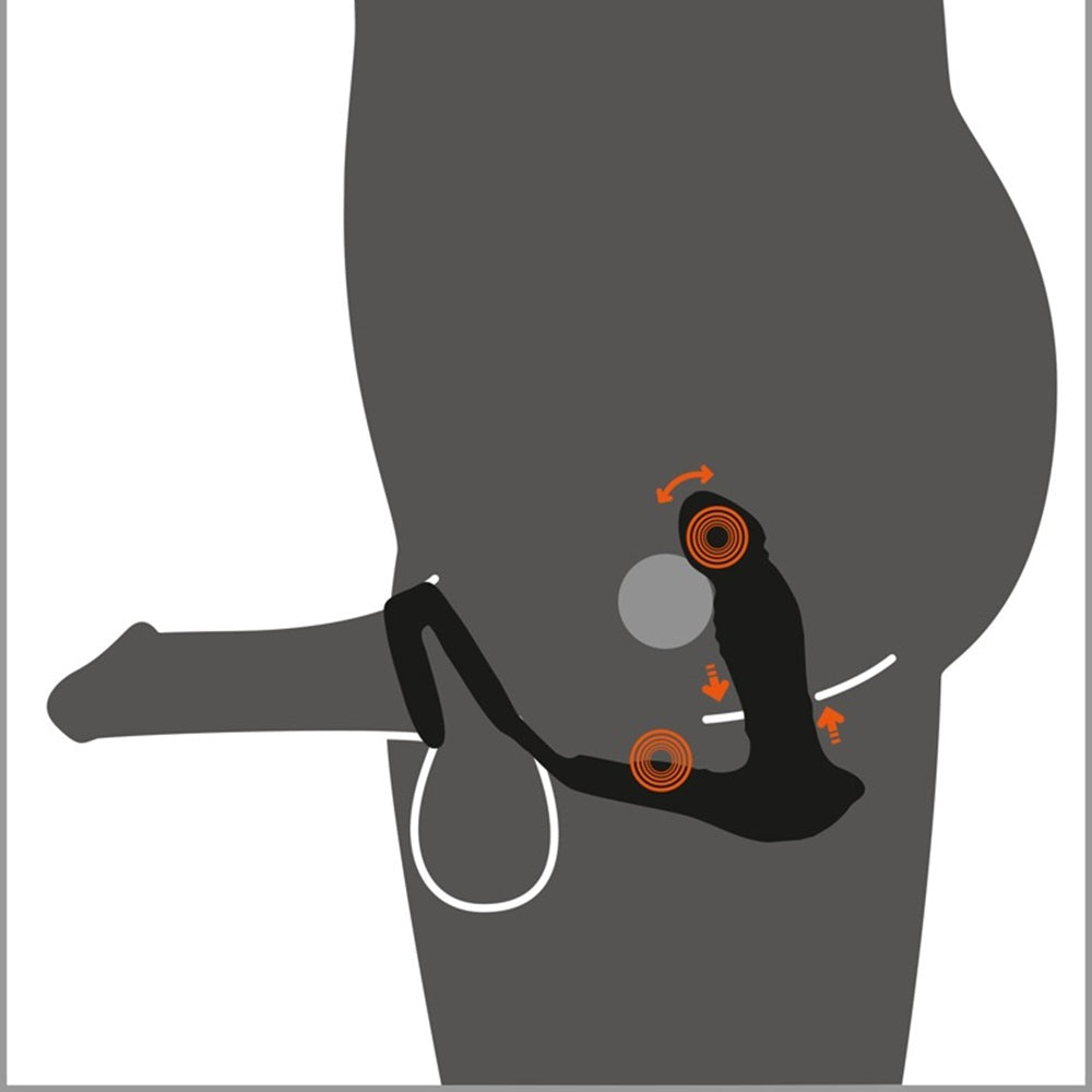 Prostatastimulerare med Nickande Funktion