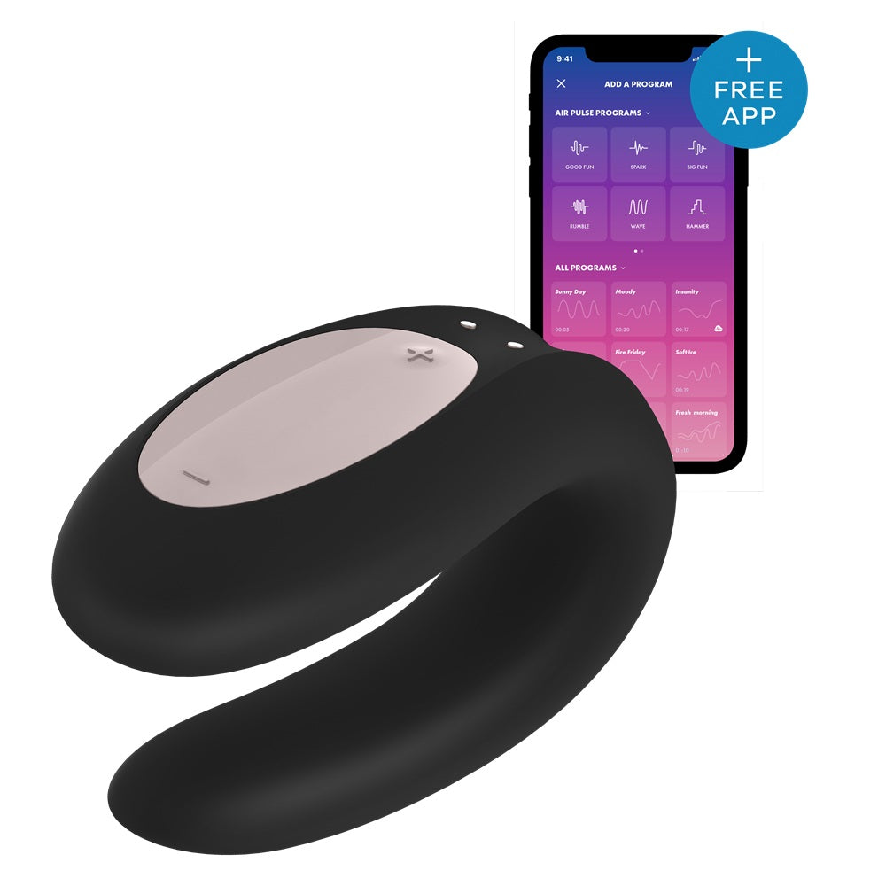 Satisfyer Dubbel Glädje - Lust & Kärlek