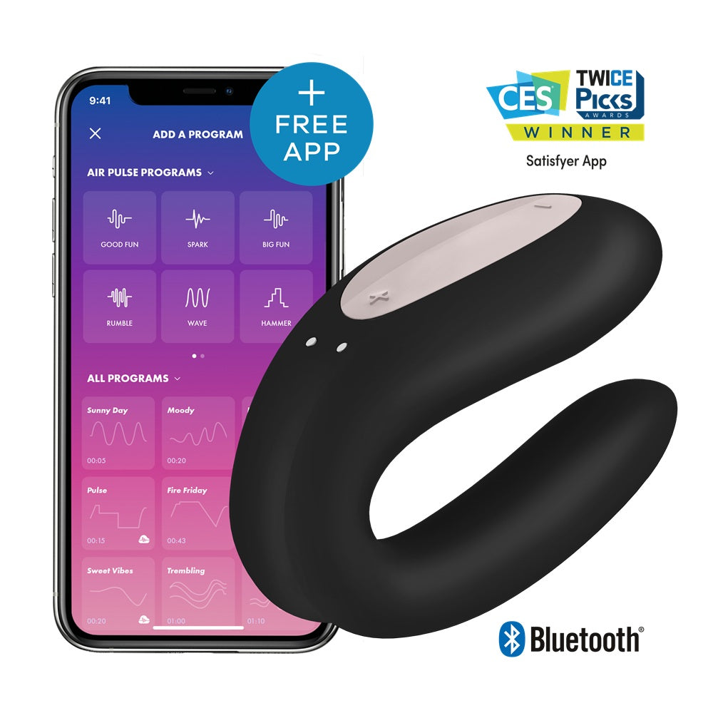 Satisfyer Dubbel Glädje - Lust & Kärlek