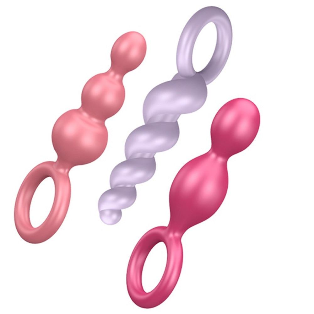 Satisfyer Analpluggar 3-pack - Lust & Kärlek