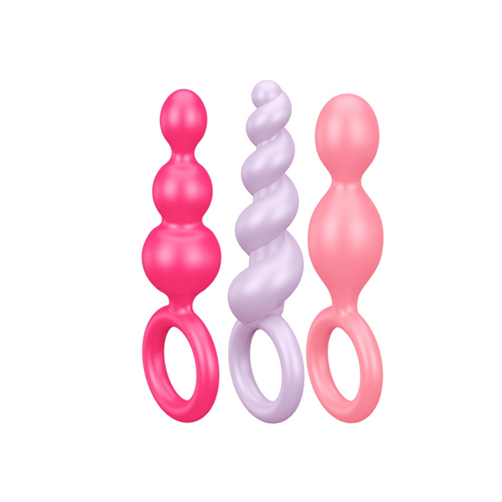 Satisfyer Analpluggar 3-pack - Lust & Kärlek
