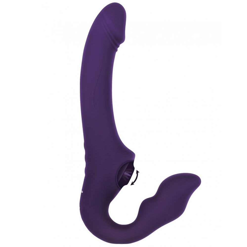 Strap-on med 2 Motorer plus Lufttryck - Lust & Kärlek