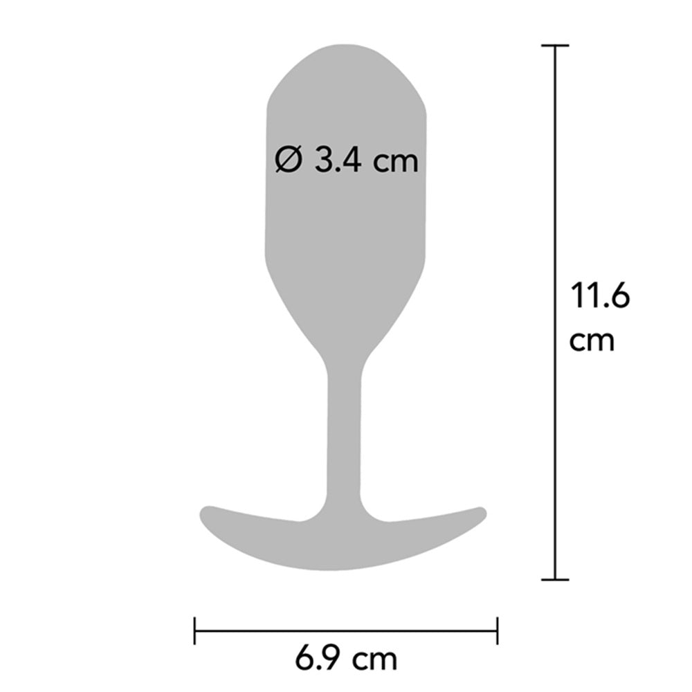 Viktad Analplugg 137gr - Lust & Kärlek