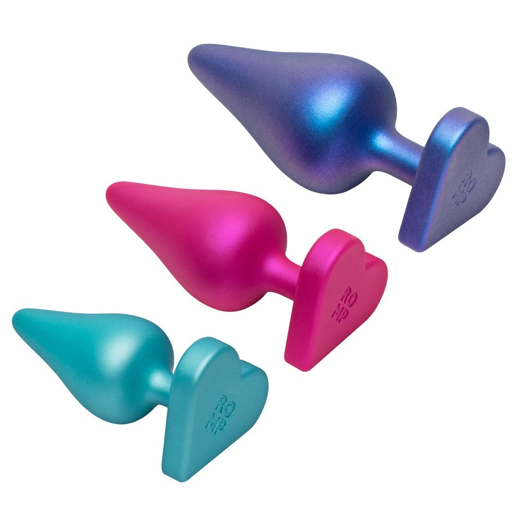 Färgglada Analpluggar, 3-pack