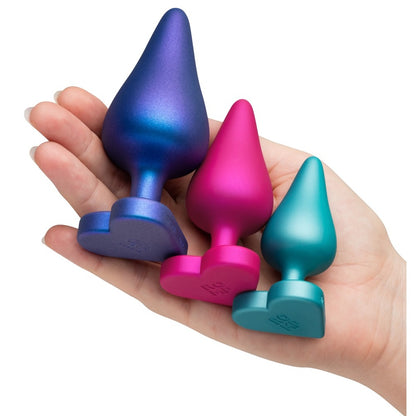 Färgglada Analpluggar, 3-pack