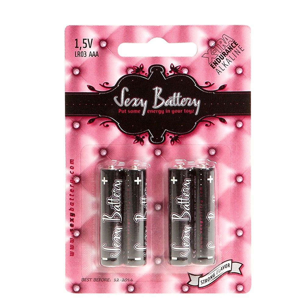 AAA-batterier 4-pack - Lust & Kärlek