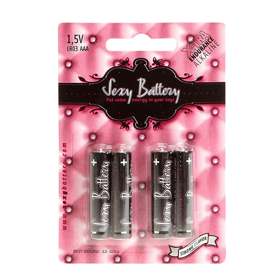 AAA-batterier 4-pack