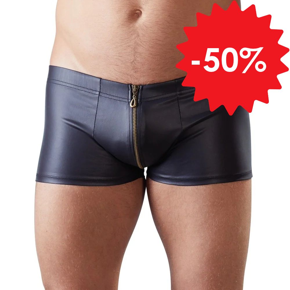 Boxer med Hel Dragkedja S