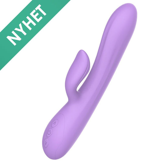 Lila Kaninvibrator