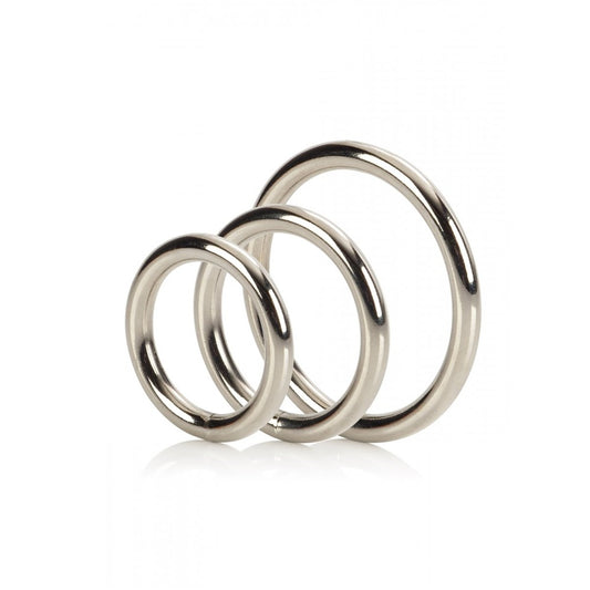 Metallringar 3-pack