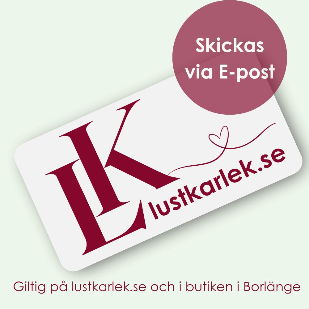 Presentkort hos Lust & Kärlek