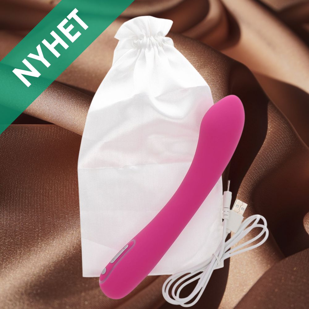Rosa Uppladdningsbar Vibrator