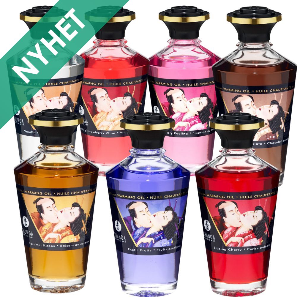 Shunga Värmande Olja - Lust & Kärlek