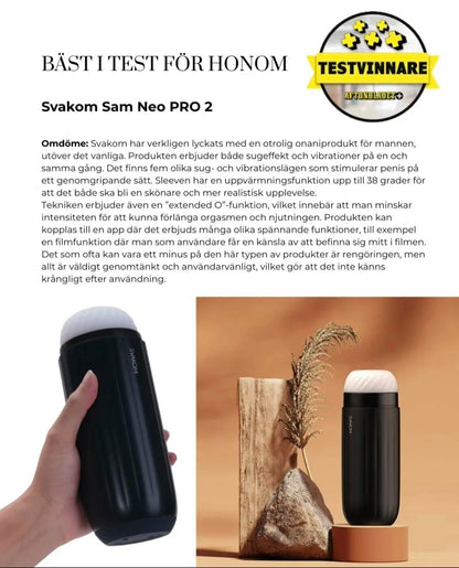 Svakom Sam Neo2 Pro - Testvinnare
