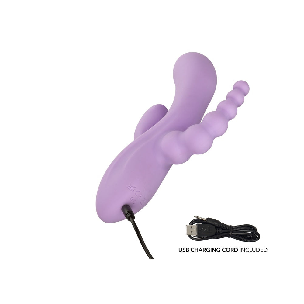 Trippel Vibrator Böjbar