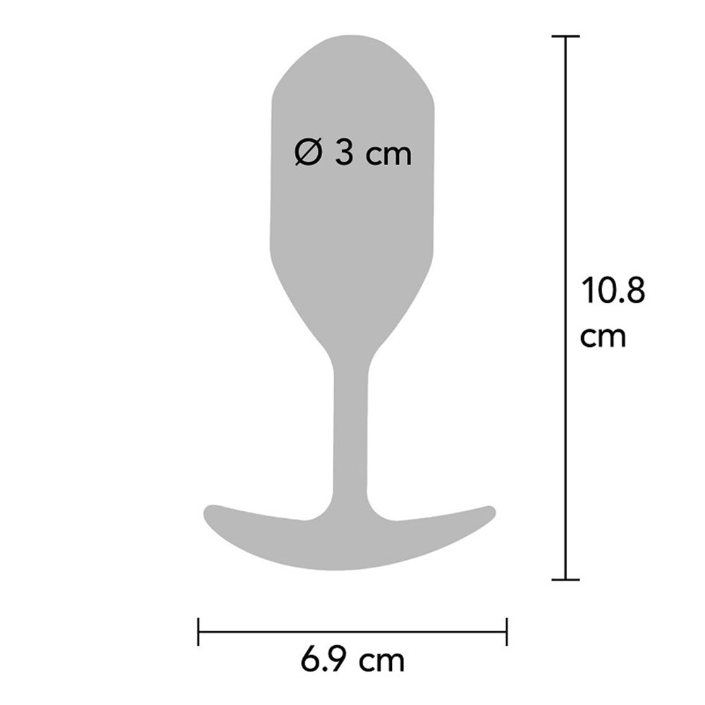 Viktad Analplugg 106gr - Lust & Kärlek