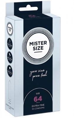 Mister Size 64 mm 10-pack
